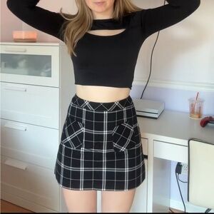 Plaid Skirt
